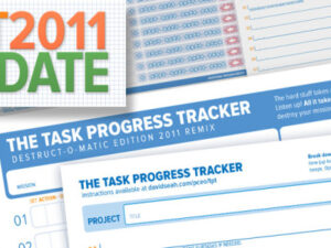 2011 Task Progress Tracker Updates