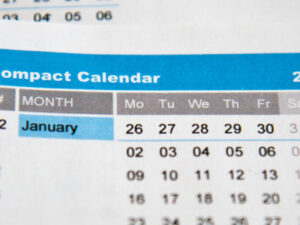 2012 Compact Calendar Updates