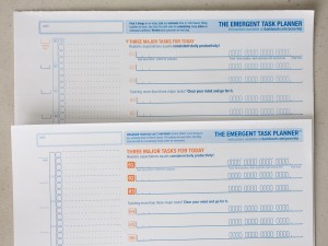 Comparison of Emergent Task Planner 2009 with 2013