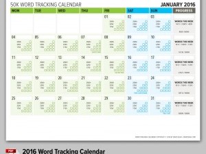 2016 Word Tracking Calendar Now Available for Purchase!