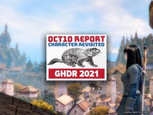 GHDR 2021 October 10 Report: Characters, Revisited