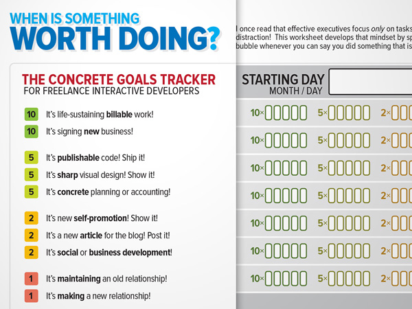 The Concrete Goals Tracker